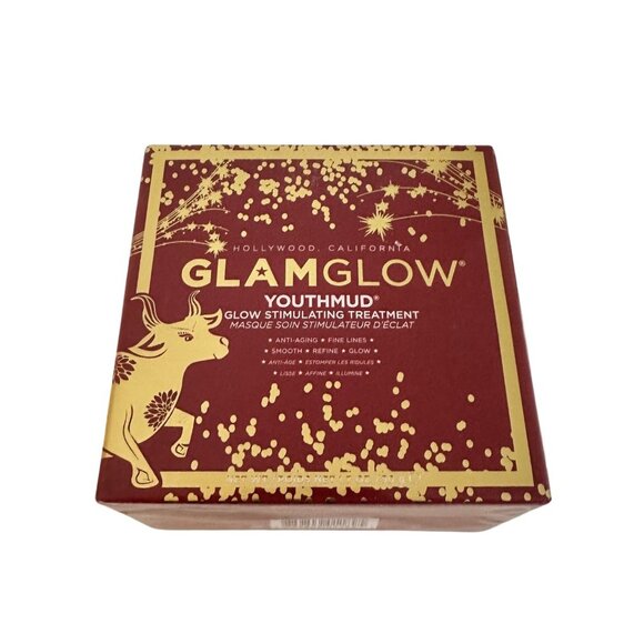 GlamGlow YOUTHMUD Glow Stimulating‎ Treatment Mask Lunar New Year 2021 - Sealed - Picture 1 of 3